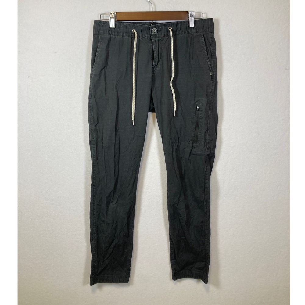 Vuori Mens Ripstop Climber Pants Charcoal Grey Size‎ Small VW401
